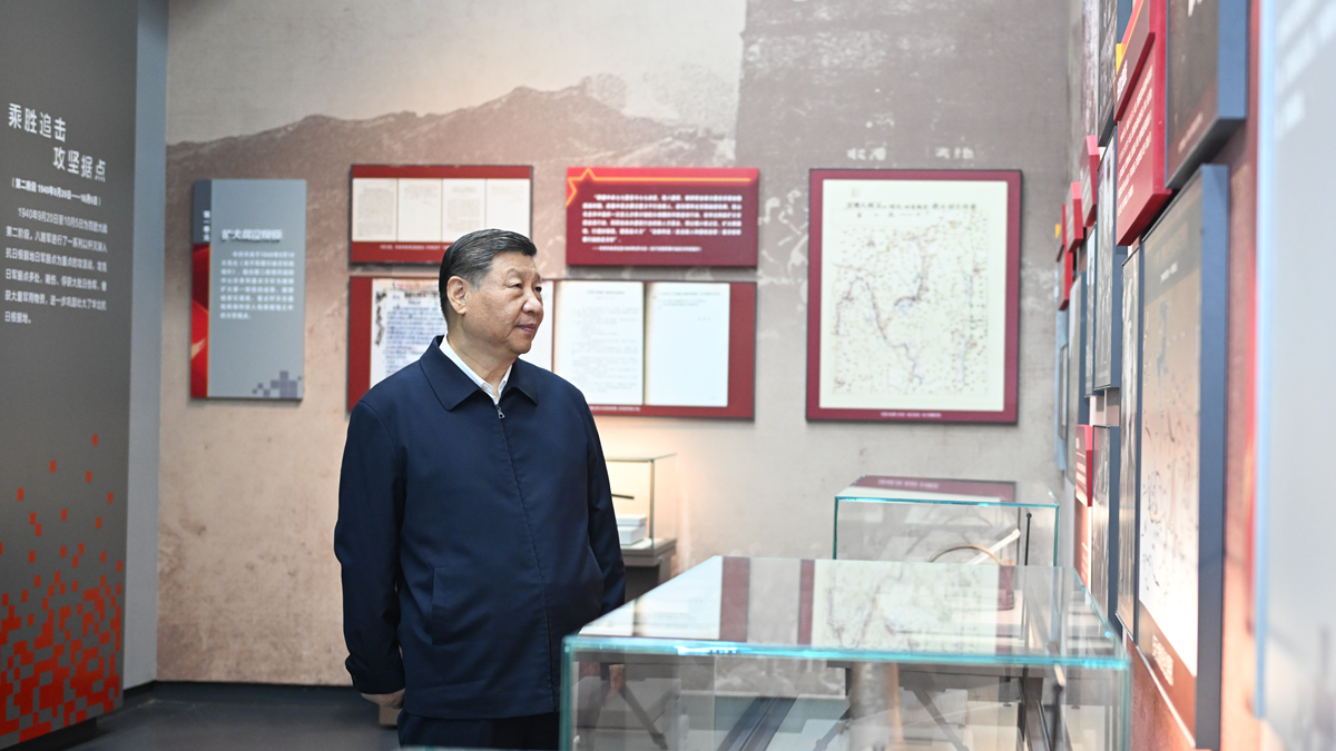 學(xué)習(xí)進行時丨習(xí)近平總書記弘揚偉大抗戰(zhàn)精神的故事