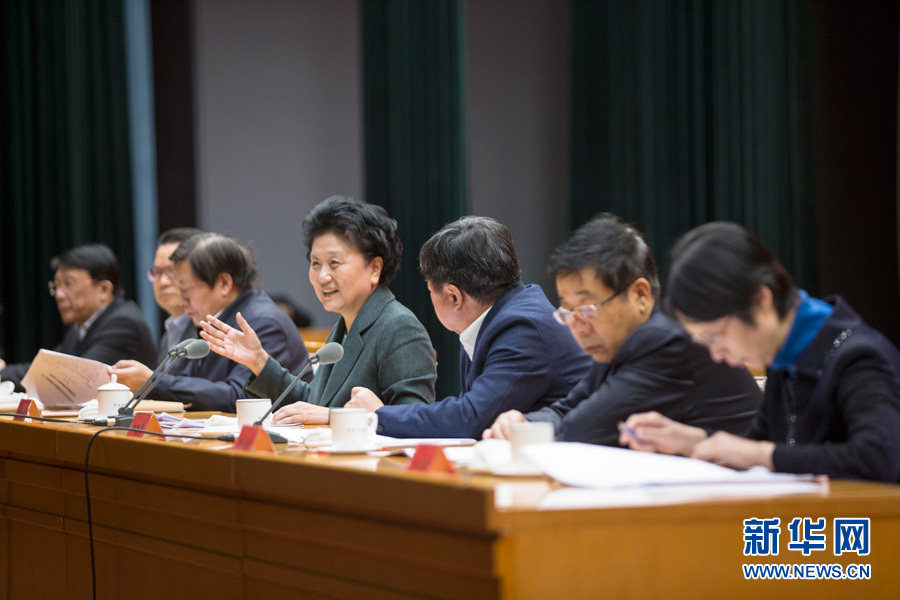 1月16日，中共中央政治局委員、國務(wù)院副總理劉延?xùn)|在北京出席“加強和改進新形勢下高校思想政治工作專題研討班”開班式。 新華社記者崔新鈺 攝