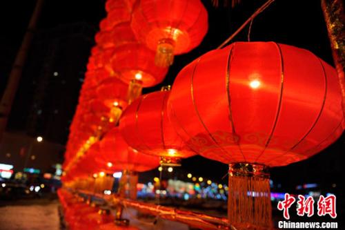資料圖：紅燈籠。宋文佳 攝