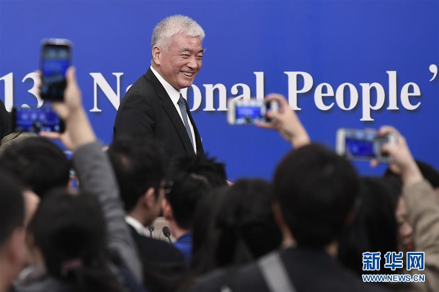 （兩會(huì)·XHDW）（7）科技部部長(zhǎng)王志剛等就“加快建設(shè)創(chuàng)新型國家”答記者問