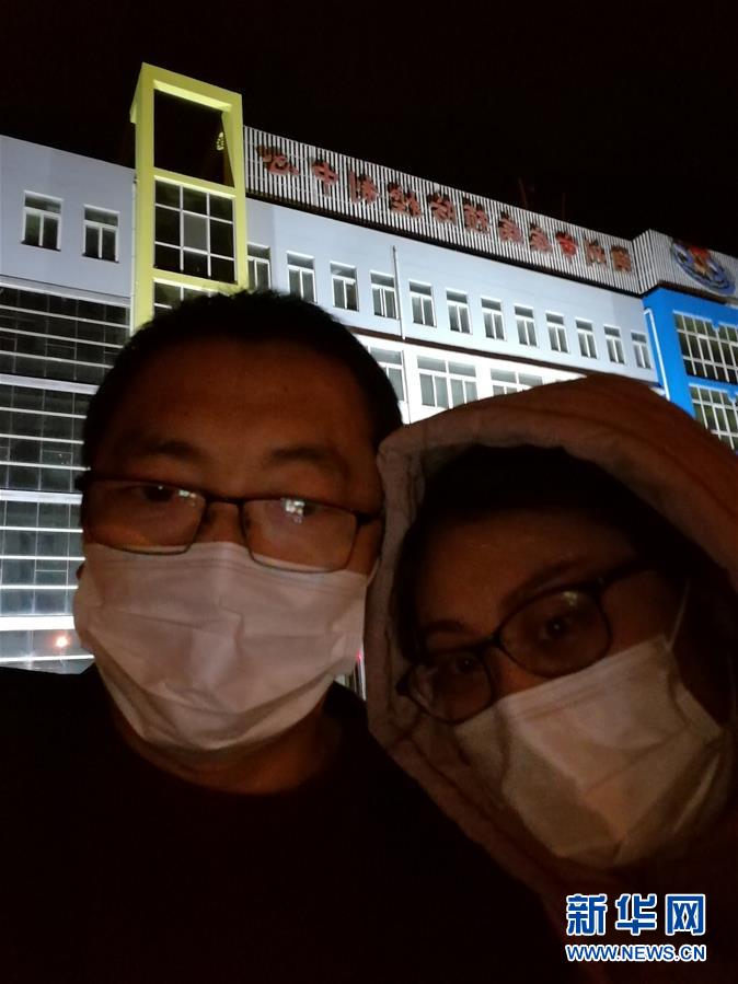 （一線抗疫群英譜·圖文互動(dòng)）（3）山西檢測(cè)員伉儷：疫情不退，決不放松