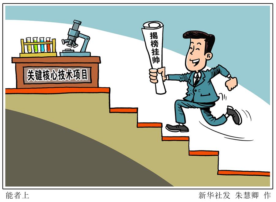 （圖表·漫畫）［新華時(shí)評］能者上