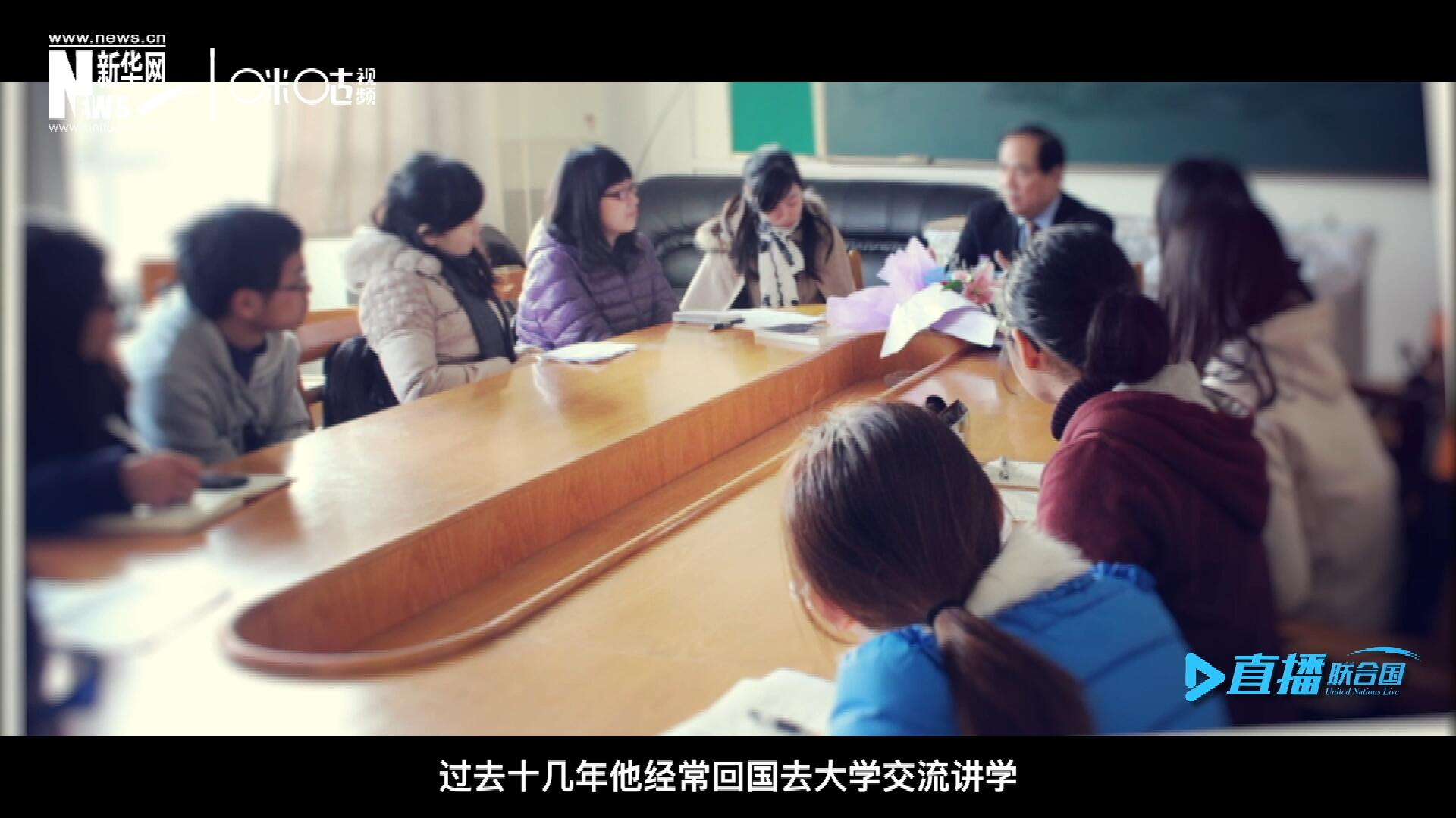 過去十幾年陳峰經(jīng)常回國去大學(xué)交流講學(xué)，給年輕人分享他學(xué)習(xí)、工作和生活的故事。