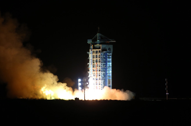 4月6日，實踐十號衛(wèi)星發(fā)射升空。