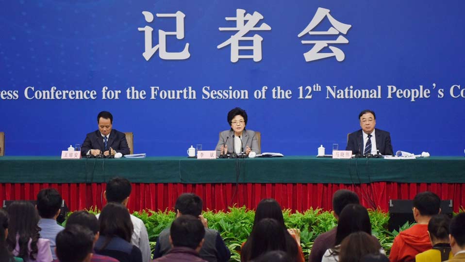 李斌、馬曉偉和王培安答記者問
