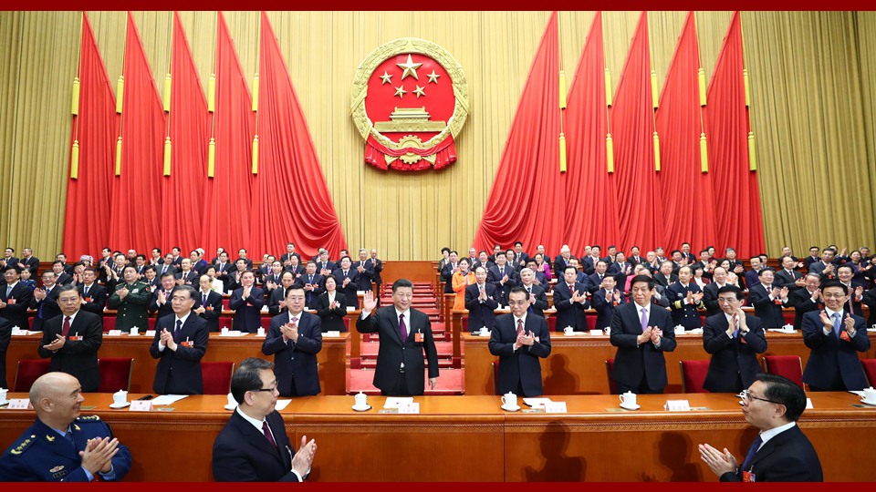 習(xí)近平當(dāng)選國(guó)家主席、中央軍委主席