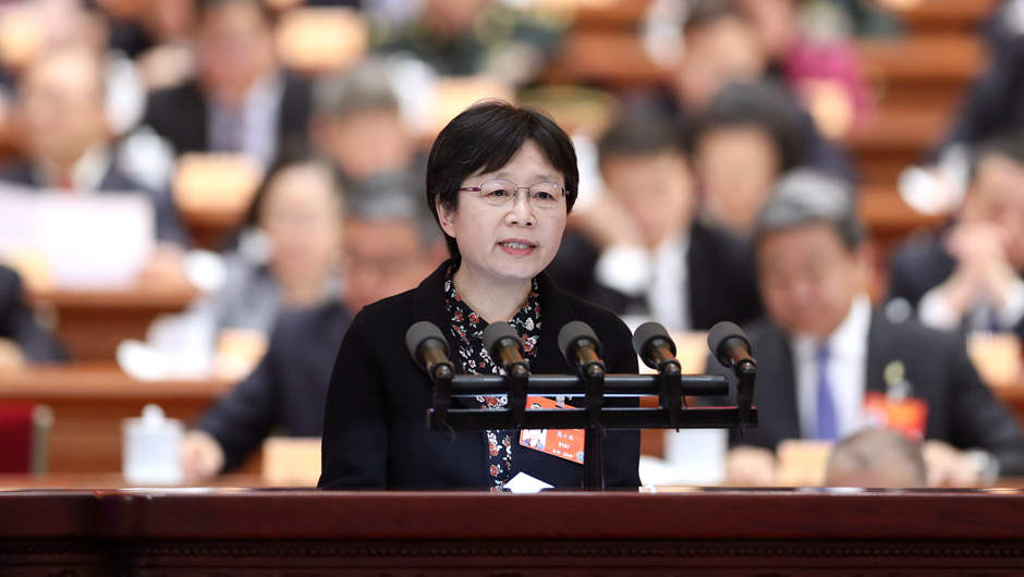 民革中央副主席、上海市委會(huì)主委，上海市人大常委會(huì)副主任 高小玫