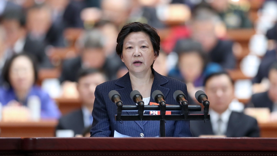 全國政協人口資源環(huán)境委員會副主任，九三學社中央副主席 印紅