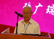 中國社科院旅游研究中心創(chuàng)始人、名譽主任張廣瑞做主題演講