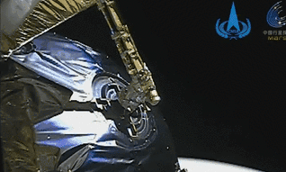 “天問一號”探測器火星捕獲過程影像來了！