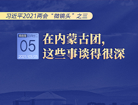習(xí)近平2021兩會“微鏡頭”之三 3月5日 在內(nèi)蒙古團，這些事談得很深