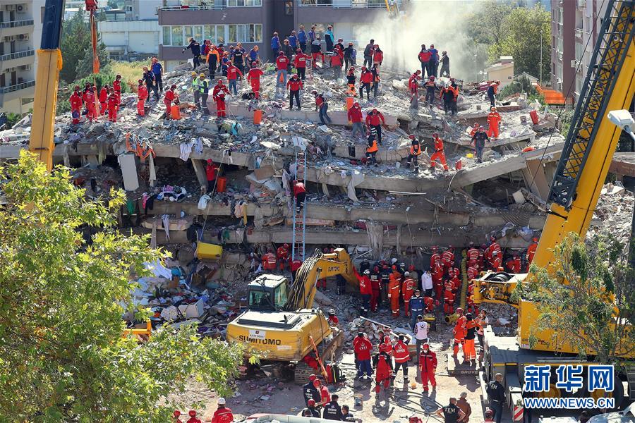 （國際）（10）愛琴海地震致土耳其、希臘至少27人死亡