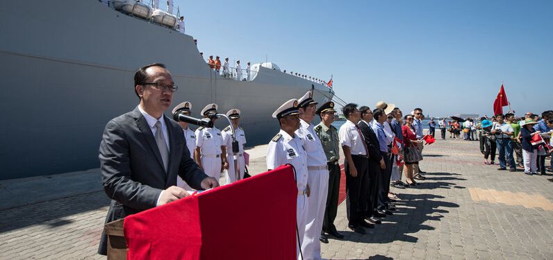 友誼、和平、交流、合作：中國海軍152艦艇編隊(duì)到訪埃及