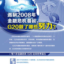 【G20系列圖解】遏制2008年金融危機蔓延 G20做了哪些努力？